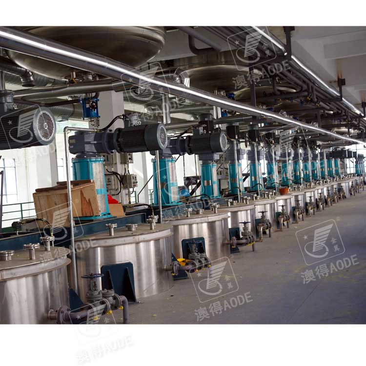 3000L油(you)墨自動化(hua)生産線