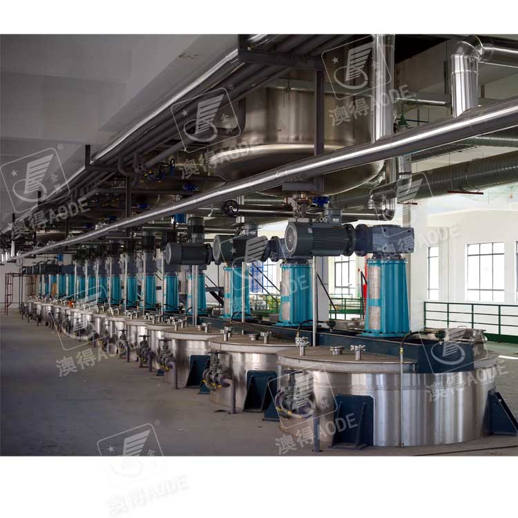 3000L油(yóu)墨自動化(hua)生産線