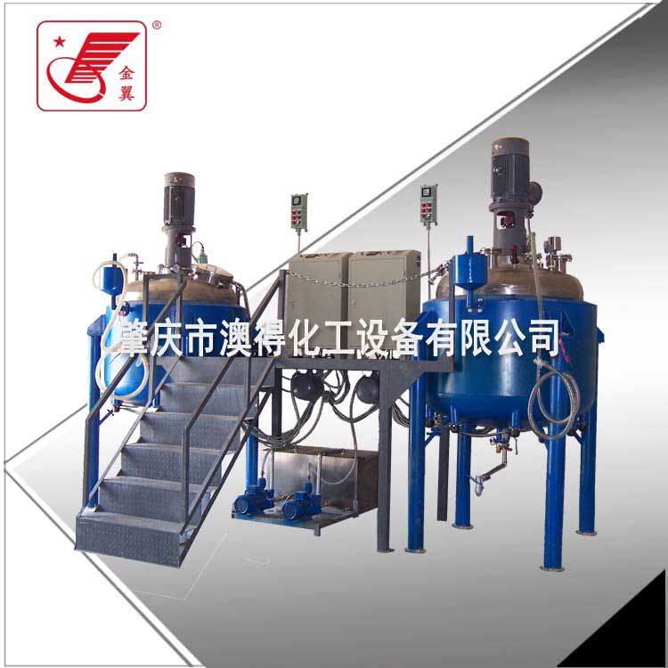 500L不鏽鋼(gang)電加熱(re)反應釜(fu)